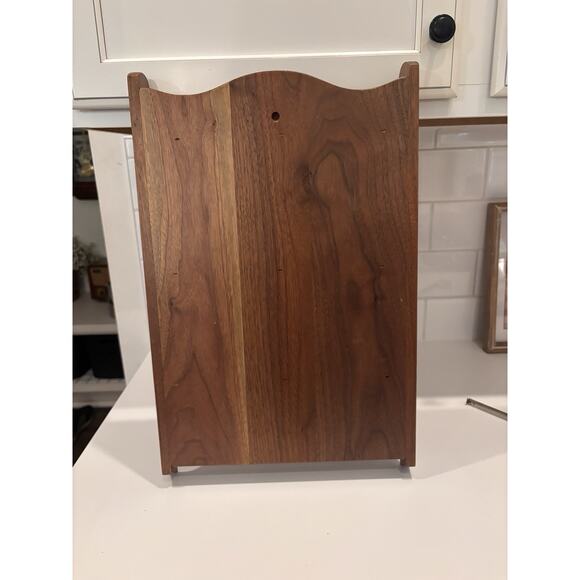 Vintage Wall Display Rack Shelf 30 Slot Spoon Storage Collectible Holder Wood - Picture 5 of 5